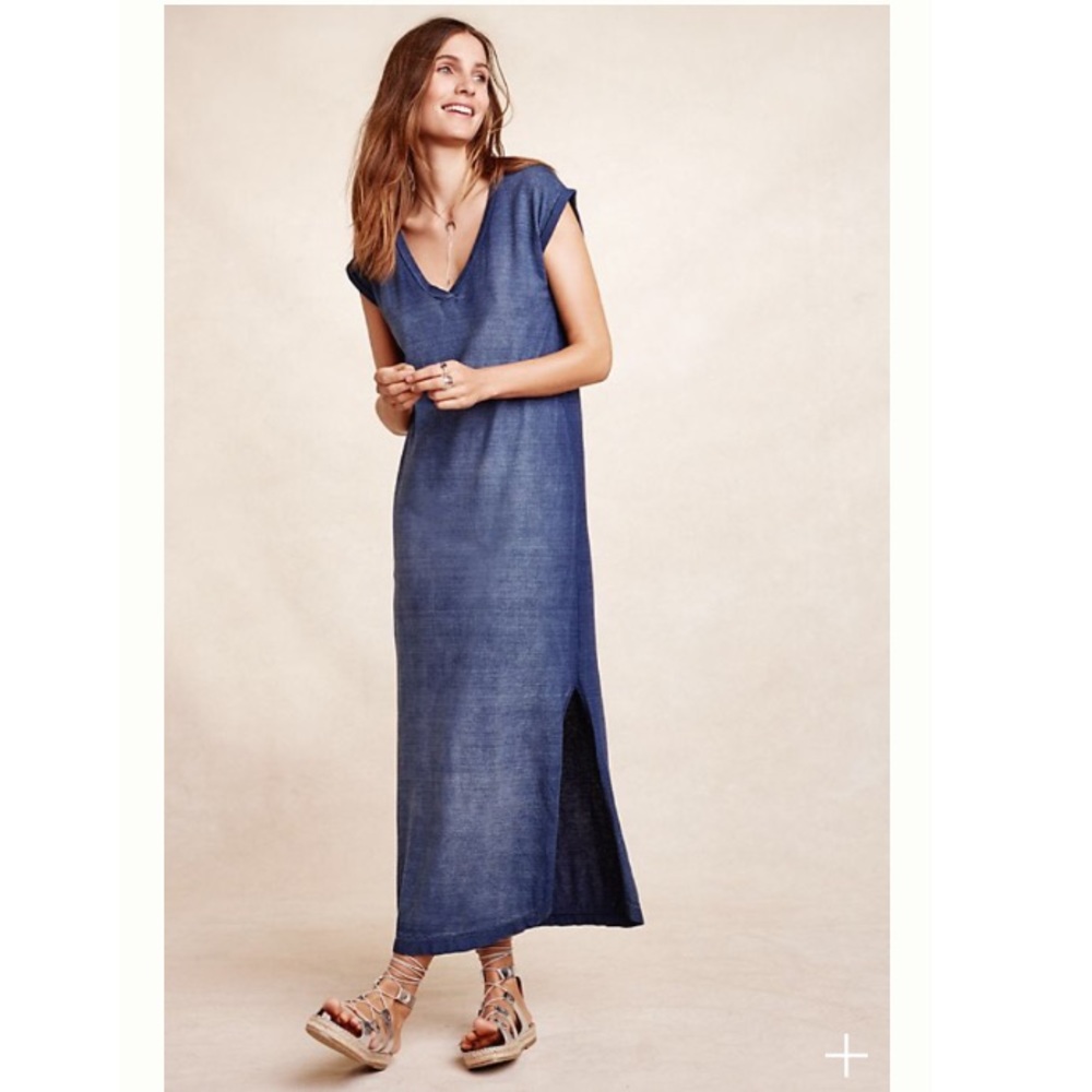 Anthropologie Cloth and Stone T-Shirt Maxi Dress